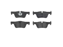 Brake Pads, Low-Met, Semi-Metallic, BMW, Rear, Set