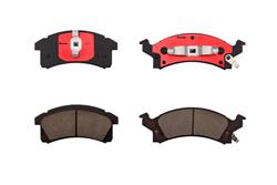 Brake Pads, NOA Ceramic, Buick, Chevrolet, Oldsmobile, Pontiac, Front, Set