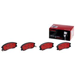 Brake Pads, NOA Ceramic, Chevrolet, Pontiac, Saturn, Suzuki, Front, Set