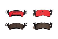 Front Brake Pads 1990-1991 Buick LeSabre 1990, Chevrolet Blazer 1991-1990, G10 1993-1992, G20 1993-1992, R1500 Suburban 1991-1990