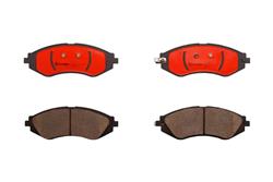 Brake Pads, NOA Ceramic, Chevrolet, Pontiac, Suzuki, Front, Set