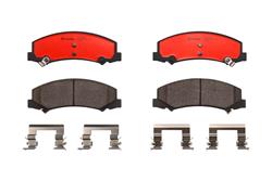 Brake Pads, NOA Ceramic, Buick, Cadillac, Chevrolet, Front, Set