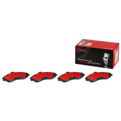Brake Pads, NOA Ceramic, Cadillac, Chevrolet, Front, Set