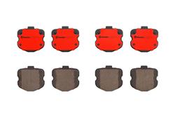 Brake Pads, NOA Ceramic, Chevrolet, Rear, Set