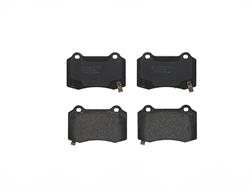 Brake Pads, Brembo, NAO Ceramic, Integrally Molded, Shims, Cadillac, Set