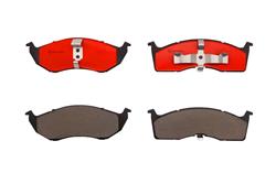 Brake Pads, NOA Ceramic, Chrysler, Dodge, Plymouth, Front, Set