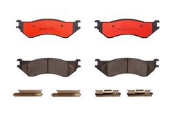 Brake Pads, NOA Ceramic, Dodge, Rear, Set