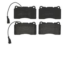 Brake Pads, Brembo, Low-Met Semi-Metallic, Integrally Molded, Shims, Volvo, Set
