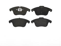 Brake Pads, Brembo, Low-Met Semi-Metallic, Integrally Molded, Shims, Jaguar, Set