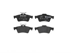 Brake Pads, Brembo, Low-Met Semi-Metallic, Integrally Molded, Shims, Chevrolet, Set