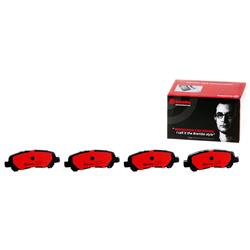Brake Pads, Brembo, NAO Ceramic, Integrally Molded, Shims, Toyota, Set