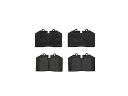 Brake Pads, Brembo, Low-Met Semi-Metallic, Integrally Molded, Shims, Porsche, Set