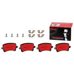 Rear Brake Pads 2015-2015 Volkswagen Tiguan, Volkswagen CC, Volkswagen Passat, Audi Q3 Quattro, Volkswagen Tiguan Limited, Audi Q3