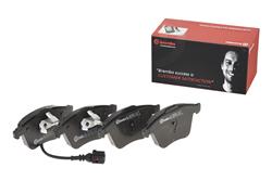 Front Brake Pads 2009-2015 Audi TT Quattro, Volkswagen Golf R, Audi TTS Quattro