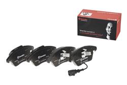 Front Brake Pads 2009-2013 Volkswagen Jetta, Volkswagen CC, Volkswagen GTI, Volkswagen Passat, Volkswagen Eos, Volkswagen Rabbit, Volkswagen Golf