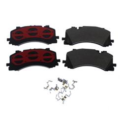 Brake Pads, NAO Ceramic, Front, Audi, Set