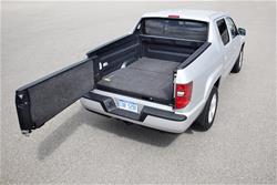 Bed Liner BEDMAT FOR SPRAY-IN OR NO BED 17+ RIDGELINE (2PC FLOOR ACCOMIDATES FULL USE OF TRUNK)