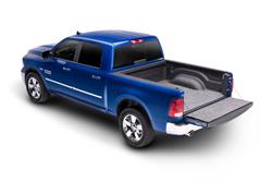 Bed Mat, Polypropylene/Foam, Gray, for Trucks with Drop-in Bed Liners Only, Dodge, Ram, Short Bed, Fleetside