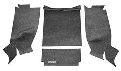 Floor Coverings, BedRug, Cargo Area, Polypropylene, Charcoal, Jeep, Kit