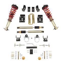 Lowering Kit, Coilovers, 1-3 in. Front, 5.5 in. Rear, Ford, F-150, Kit