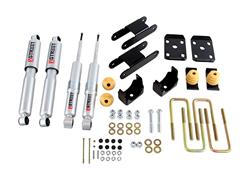 Suspension Lowering Kit, Shocks/Struts, 2018-2020, Chevy, GMC, Kit