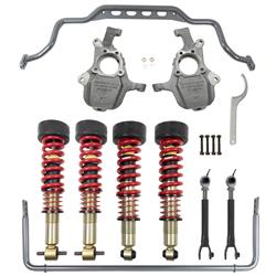 LOWERING KITS, 2021 Chevrolet Tahoe / GMC Yukon 2wd/4wd 0" to 2"F / 1" to 4.5" R - Short Wheelbase