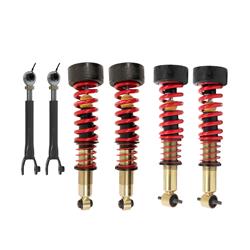 Lowering Kit, Coilovers, 0.5-3 in. Front, 1-4.5 in. Rear, Chevy, GMC, Kit