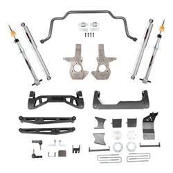 Suspension Lift Kit, Strut Kit/Leaf Spring Block, 7 in. Lift, with Front Swat Bar, Chevy, GMC, Kit