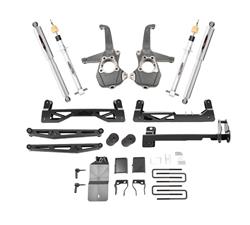 Suspension Lift Kit, Strut Kit/Leaf Spring Block, 6 in. Lift, Chevy, GMC, Kit