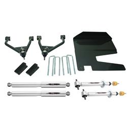 Suspension Lift Kit, Strut Kit/Leaf Spring Block, 4 in. Lift, Chevy, GMC, Kit