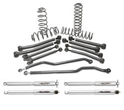 Suspension Lift Kit, Coil Spring/Coil Spring, 4 in. Lift, Jeep, Wrangler, JK, Kit