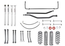 Suspension Lift Kit, Coil Spring/Coil Spring, 4 in. Lift, with Rear Sway Bar, Jeep, Wrangler, JK, Kit