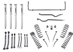 Suspension Lift Kit, Coil Spring/Coil Spring, 4 in. Lift, with Rear Sway Bar, Jeep, Wrangler, JL, Kit