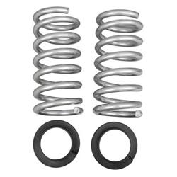 Lowering Springs, Front, Silver Powdercoated, Chevy, GMC, Pickup, SUV, L4, Pair