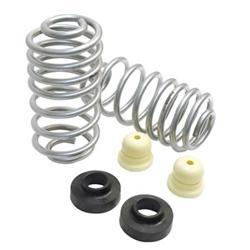 Lowering Springs, Pro Coil, Rear, Silver Powdercoated, Chevy, GMC, Kit