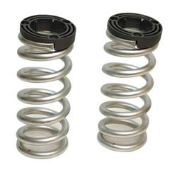 Lowering Springs, Front, Silver Powdercoated, Chevy, GMC, Pickup, Pair