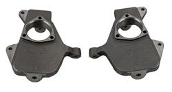 Spindles, Ductile Iron, 2 in. Drop, Cadillac, Chevy, GMC, SUV/Pickup, Pair