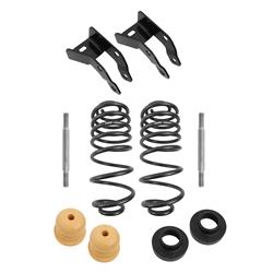 Lowering Springs, Rear, Silver Powdercoated, Chevy, GMC, Kit