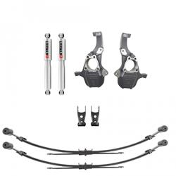 Lowering Kit 2019+ Chevrolet Silverado/Sierra 1500 2&4WD (All Cabs) 2" F/ 4" R W/ SP Shocks