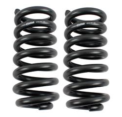 Lowering Springs, Front, Silver Powdercoated, Chevy, GMC, Pair