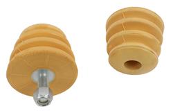 Bump Stops, Conical, Foam, Natural, 2.010 in. Height, Pair