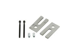 Axle Shims, Aluminum, 5 Degree, 2.5 in. Wide, Pair