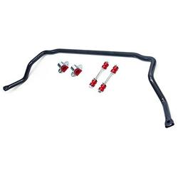 Sway Bar, Front, Solid, 1 1/8 in. Diameter, Black Powdercoated, Kit