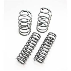 Lowering Springs, Rear, Gunmetal Powdercoated, Chevy, Pontiac, Pair