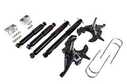 Lowering Kit, 2 in. Front, 2 in. Rear, Chevy, GMC, Pickup, Extended Cab, RWD, Kit