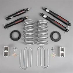 Lowering Kit, 3 in. Front, 3 in. Rear, Chevy, GMC, S10, S15, Sonoma, Extended Cab, RWD, Kit