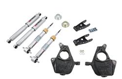 Lowering Kit, Springs, Shocks, 2 in. Front, 2 in. Rear Drop, Chevy, GMC, Pickup, Kit