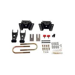 Shackles and Hangers, 4 in. Drop, 2.5 in. Wide Spring, Ford, Kit