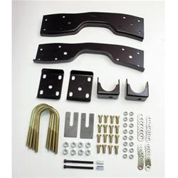 Flip Kit, 6.0 in. Drop, Steel, Black Powdercoated, Chevy, GMC, Silverado 1500, Sierra 1500, Extended Cab, Kit