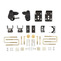 Flip Kit, 4.0 in. Drop, Steel, Black Powdercoated, Ford, Pickup, Kit